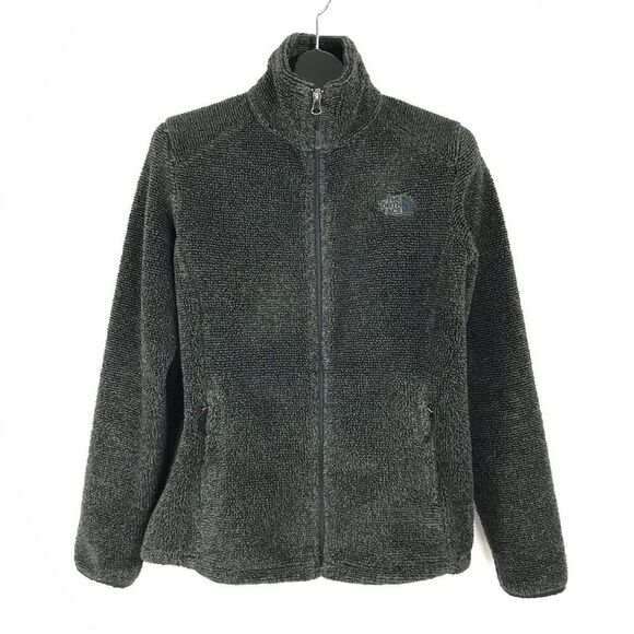 The North Face Osito 2 Fleece Jacket Women's Medium Green Pockets Winter Outdoor - Picture 1 of 14